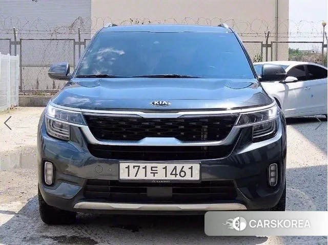 Kia Seltos 2020 Серый из Кореи