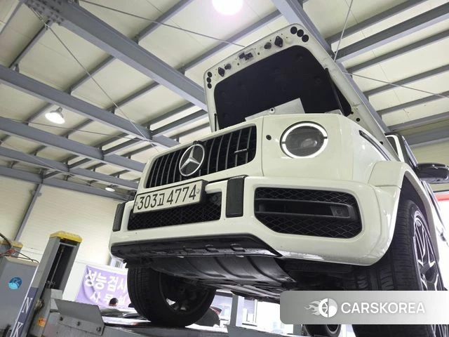 Mercedes-Benz G-Class W463b 2021 Белый из Кореи