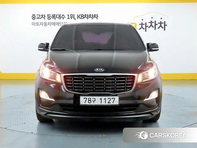 Kia The New Carnival 2018 Черный из Кореи