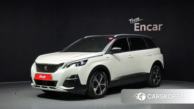 Peugeot 5008 second generation 2018 Белый из Кореи