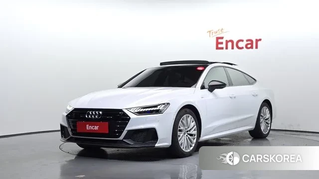 Audi A7 (4K) 2020 Белый из Кореи