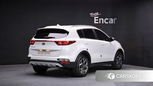 Kia Sportage The Bold 2021 Белый из Кореи