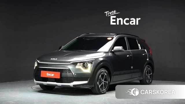 Kia Di Ol Nu Niro 2023 Серый из Кореи