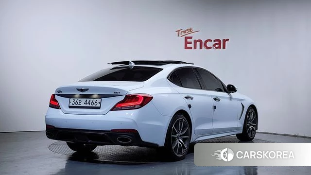 Genesis G70 2018 Белый из Кореи