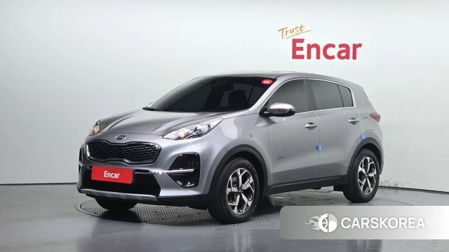 Kia Sportage The Bold 2021 Серебристо-серый из Кореи