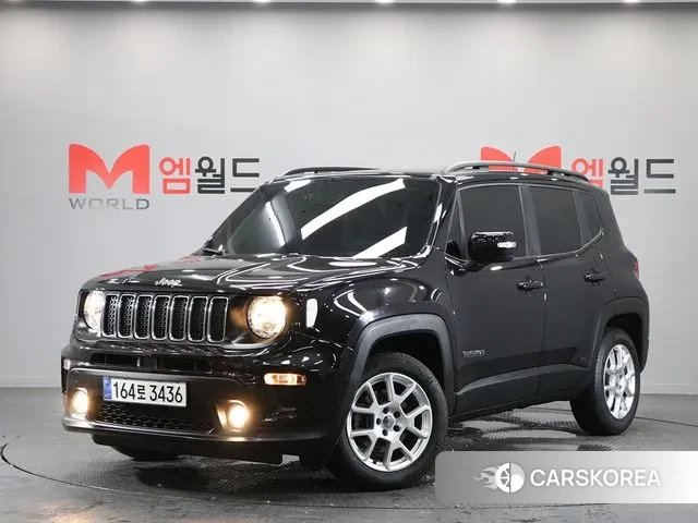 Jeep Renegade 2020 Черный из Кореи