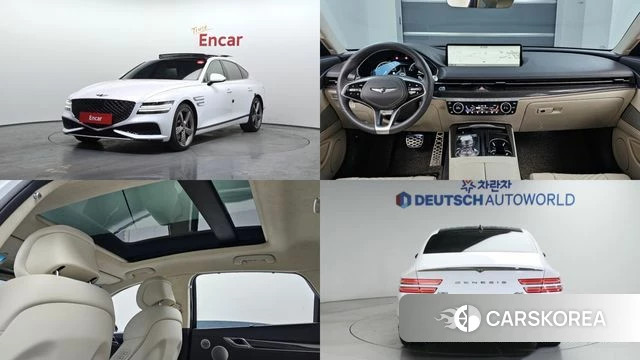 Genesis G80 (RG3) 2023 Белый из Кореи