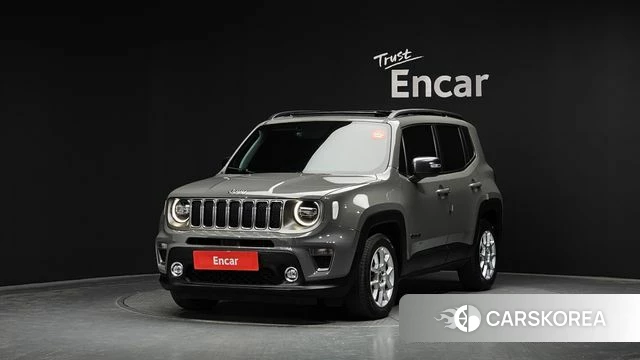 Jeep Renegade 2021 Серебристо-серый из Кореи