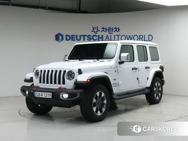 Jeep Wrangler (JL) 2022 Белый из Кореи