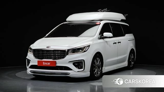 Kia The New Carnival 2018 Белый из Кореи