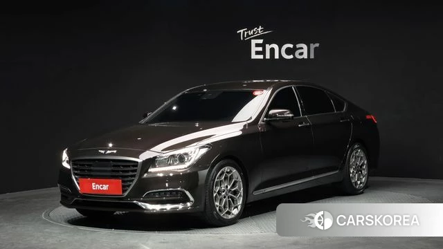 Genesis G80 2018 Коричневый из Кореи