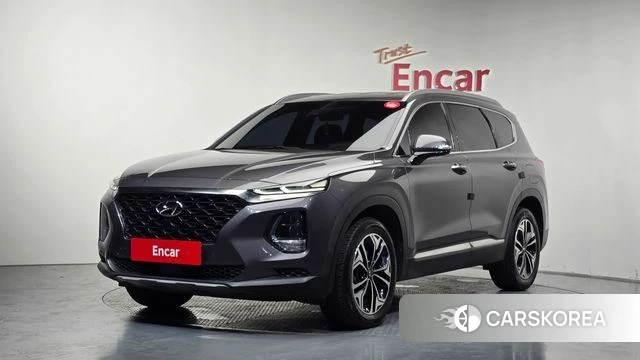 Hyundai Santa Fe TM 2018 Серый из Кореи