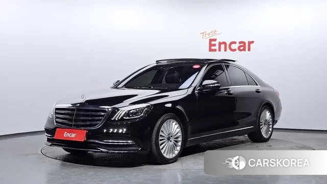Mercedes-Benz S-Class W222 2019 Черный из Кореи