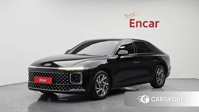 Hyundai Grandeur Hybrid (GN7) 2023 Черный из Кореи