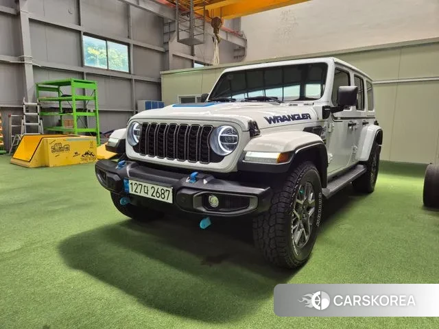 Jeep Wrangler (JL) 2021 Белый из Кореи