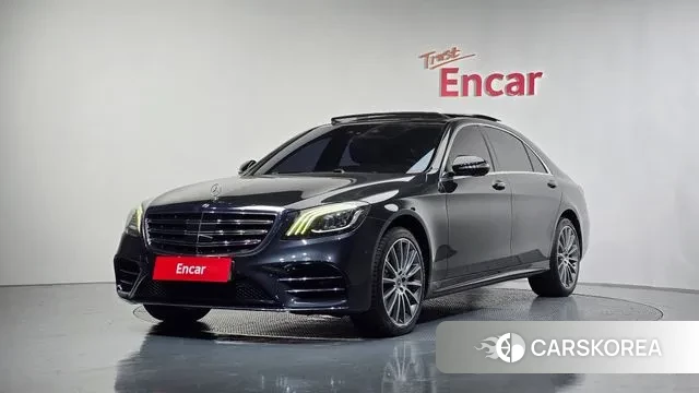 Mercedes-Benz S-Class W222 2018 Серый из Кореи
