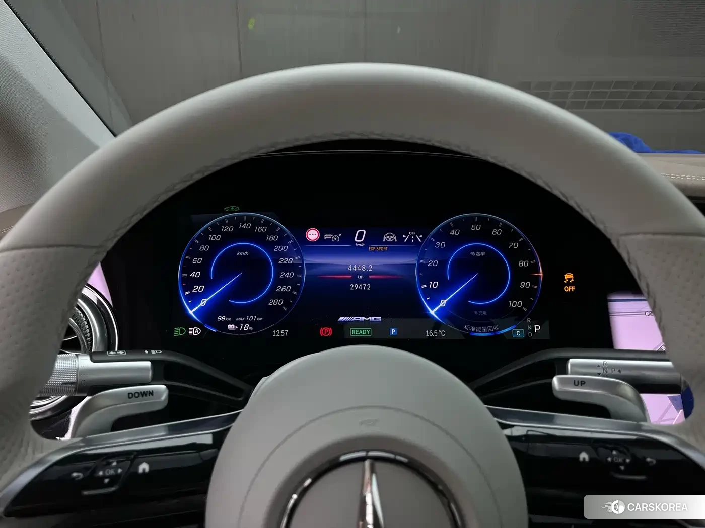 Mercedes-Benz EQS AMG 2023 Белый из Китая