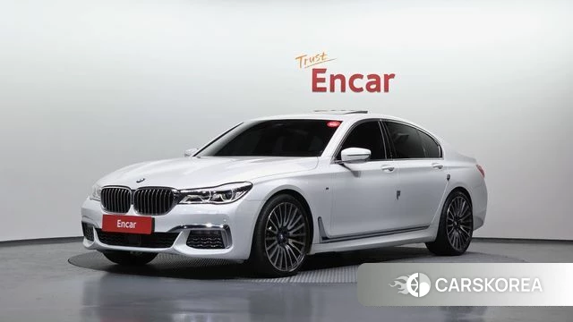 BMW 7 Series (G11) 2018 Белый из Кореи