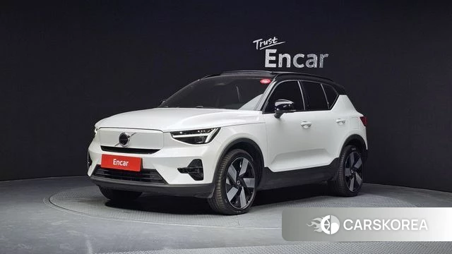 Volvo XC40 Richards 2024 Белый из Кореи