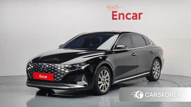Hyundai The New Grandeur IG Hybrid 2019 Черный из Кореи