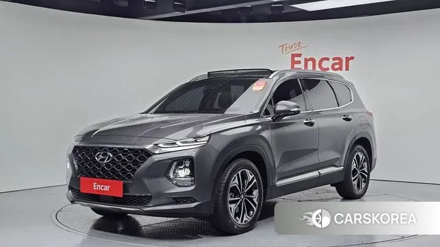 Hyundai Santa Fe TM 2018 Серый из Кореи