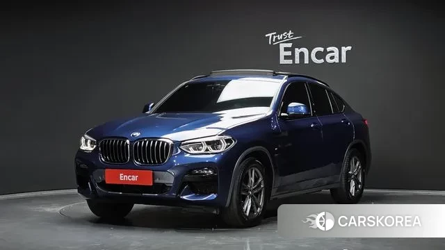 BMW X4 (G02) 2020 Синий из Кореи