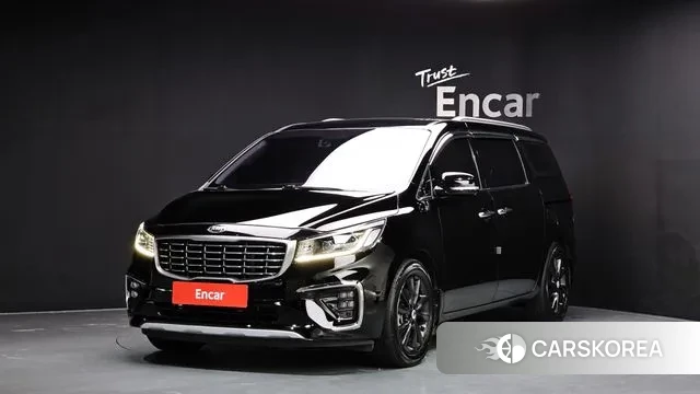 Kia The New Carnival 2018 Черный из Кореи