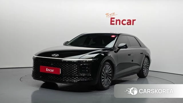 Hyundai Grandeur (GN7) 2023 Черный из Кореи