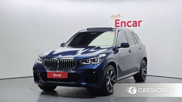 BMW X5 (G05) 2023 Синий из Кореи