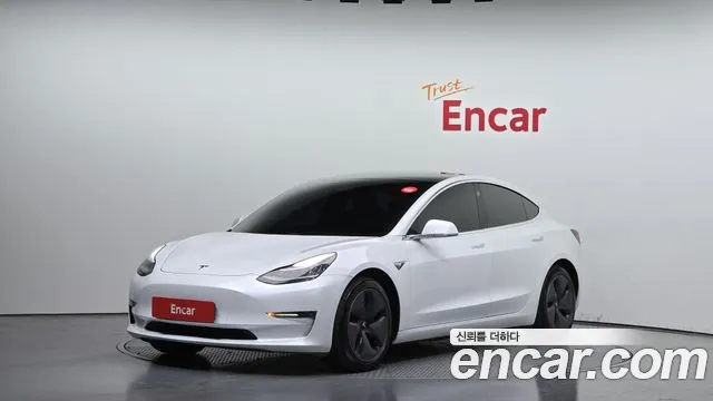 Tesla Model 3 2020 Белый из Кореи