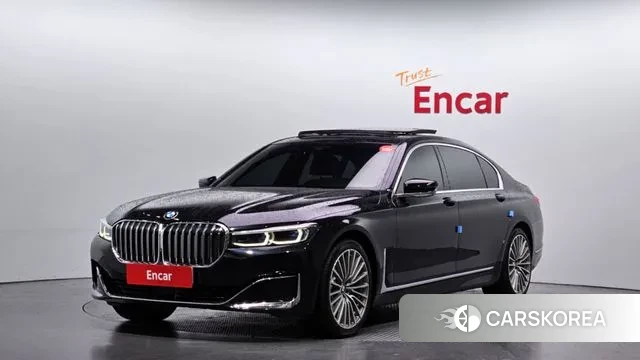 BMW 7 Series (G11) 2020 Черный из Кореи