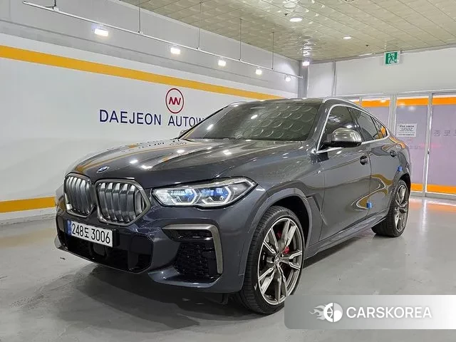 BMW X6 (G06) 2022 Серый из Кореи