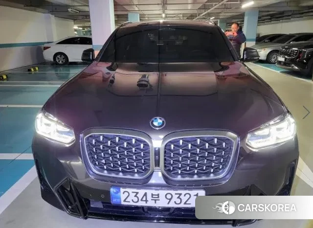 BMW X4 (G02) 2023 Серый из Кореи