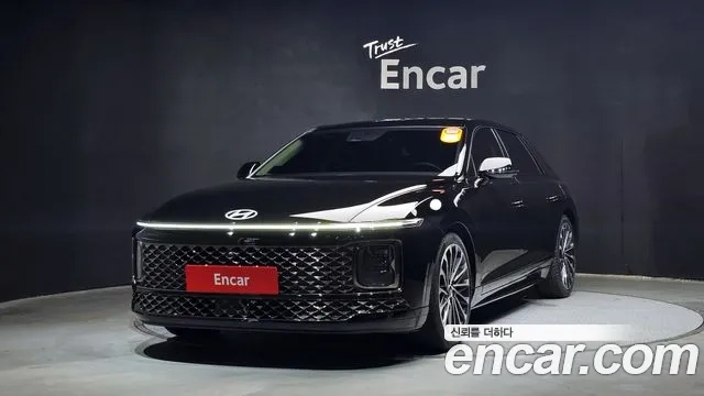 Hyundai Grandeur Hybrid (GN7) 2023 Черный из Кореи