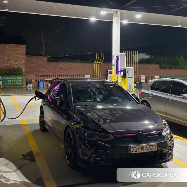 Volkswagen Golf 8th Generation 2024 Черный из Кореи