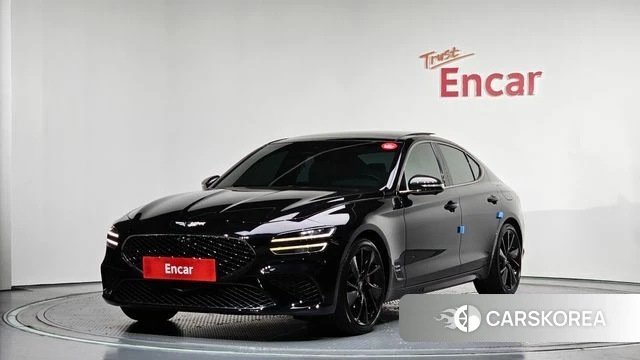 Genesis The New G70 2022 Черный из Кореи