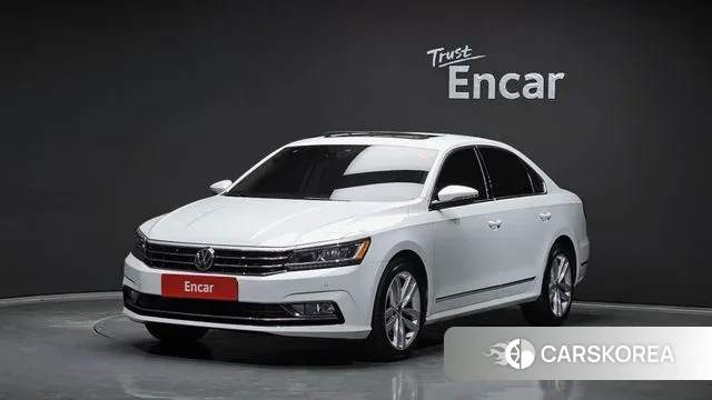 Volkswagen The New Passat 2018 Белый из Кореи