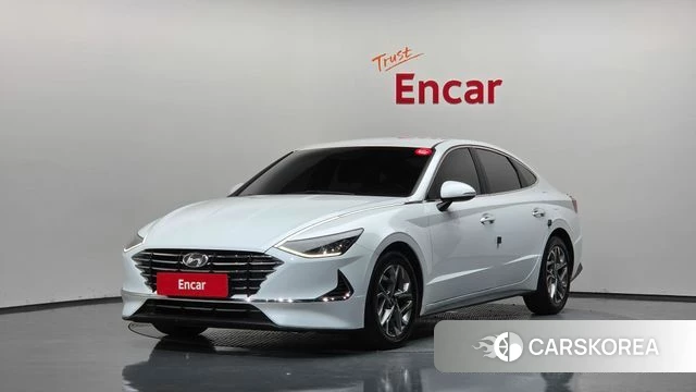 Hyundai Sonata (DN8) 2020 Белый из Кореи