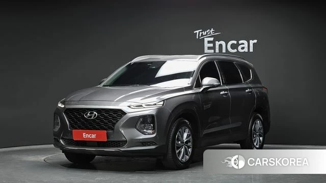 Hyundai Santa Fe TM 2018 Серый из Кореи
