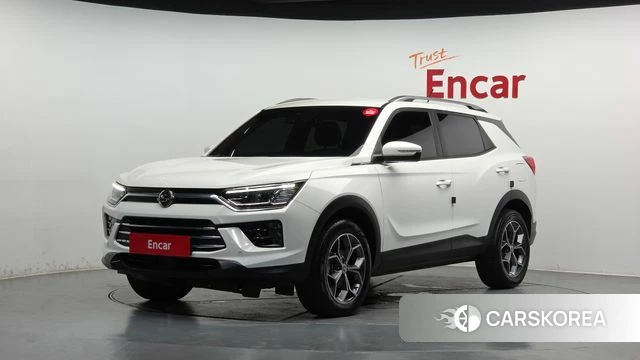 Ssangyong Beautiful Korando 2023 Белый из Кореи
