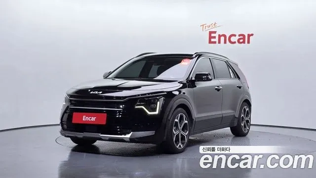 Kia Di Ol Nu Niro 2022 Черный из Кореи