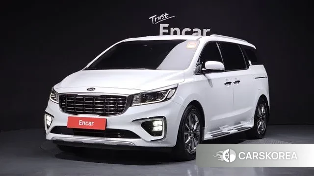 Kia The New Carnival 2018 Белый из Кореи