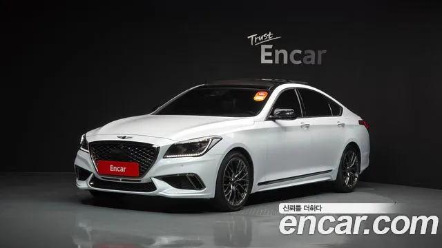 Genesis G80 2018 Белый из Кореи