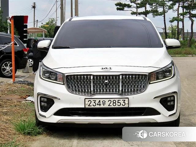 Kia The New Carnival 2018 Белый из Кореи