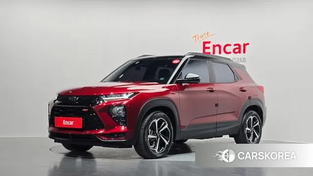 Chevrolet (GM Daewoo) Trailblazer 2021 Красный из Кореи