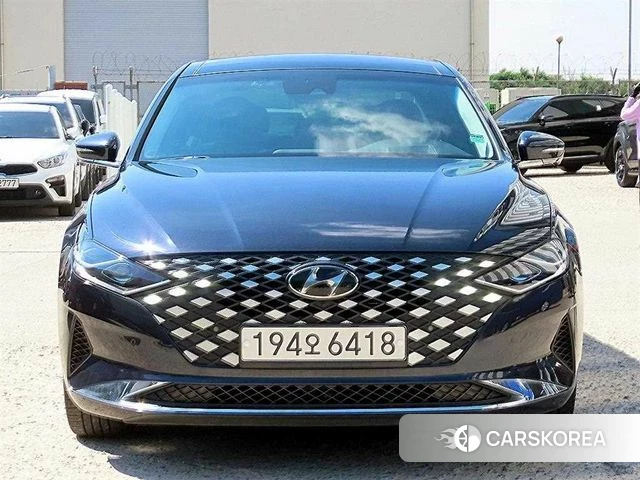 Hyundai The New Grandeur IG Hybrid 2021 Синий из Кореи