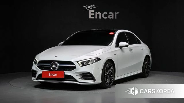 Mercedes-Benz A-Class W177 2021 Белый из Кореи