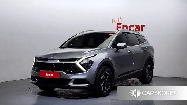 Kia Sportage 5th Generation Hybrid 2022 Серебристо-серый из Кореи
