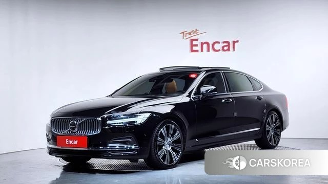 Volvo S90 2021 Черный из Кореи