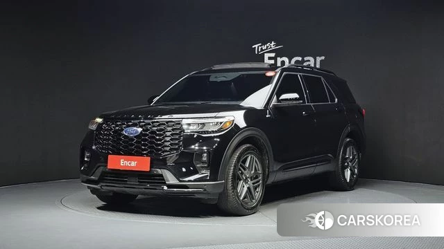 Ford Explorer 6th Generation 2024 Черный из Кореи